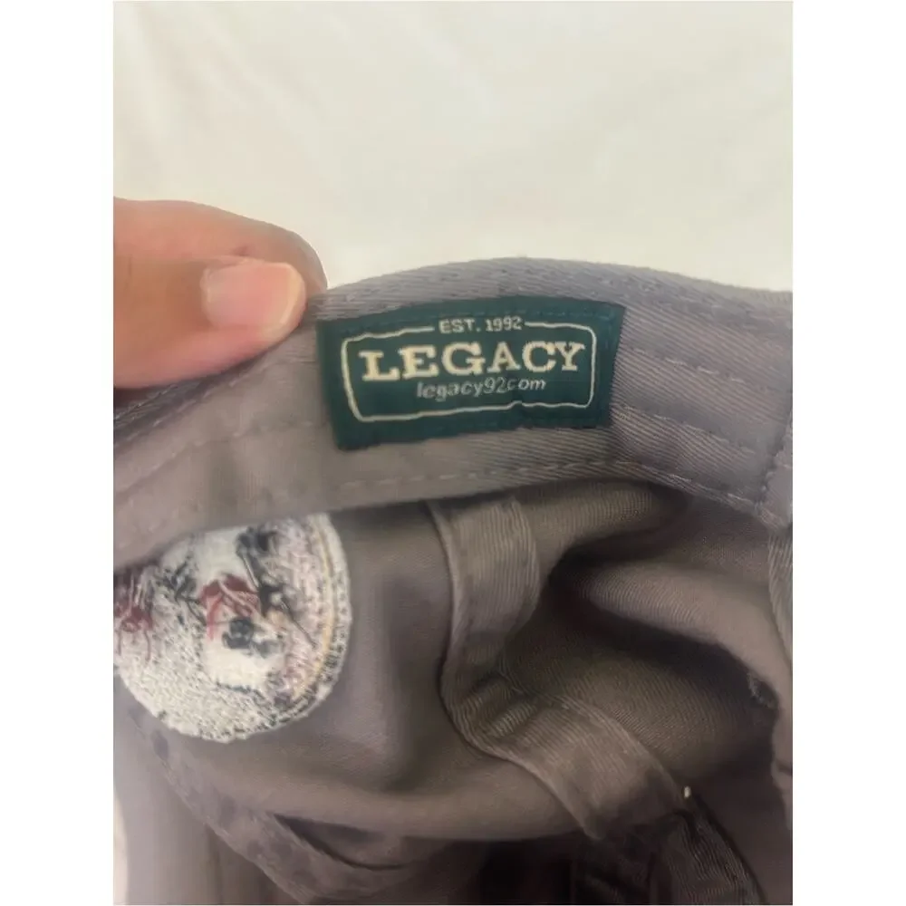 Legacy Florida State Seminoles Gray Adjustable Dad Hat FSU Embroidered NCAA